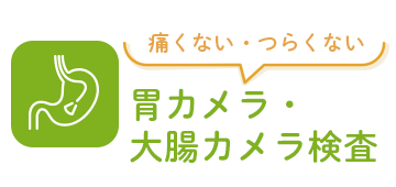痛くない・つらくない胃カメラ・大腸カメラ検査